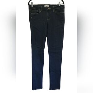 Paige Like New Dark Wash Skinny Jeans